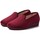 Zapatos Mujer Derbie & Richelieu Natalia Gil Zapatillas de Casa  550 Burdeos Rojo