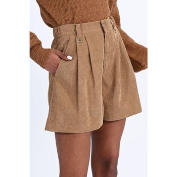 textil Mujer Shorts / Bermudas Molly Bracken P1722BN-BEIGE Beige