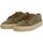 Zapatos Hombre Zapatillas bajas Pompeii H-01-060-07 Verde