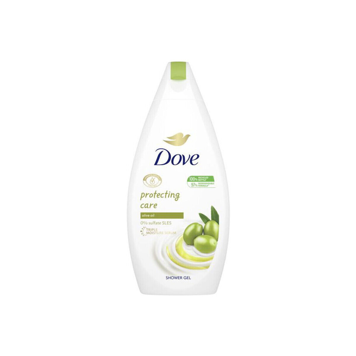 Belleza Productos baño Dove Protecting Care Gel Ducha Oliva Piel Muy Seca 