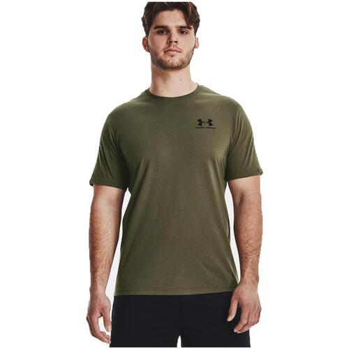 textil Hombre Camisetas manga corta Under Armour 1326799-392 Verde