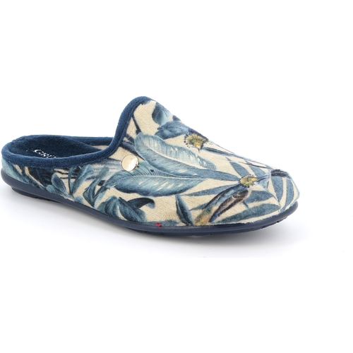 Zapatos Mujer Zuecos (Mules) Grunland DSG-CI2548 Azul