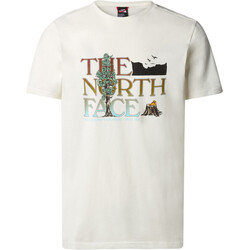 textil Hombre Camisas manga corta The North Face M S/S GRAPHIC TEE Blanco