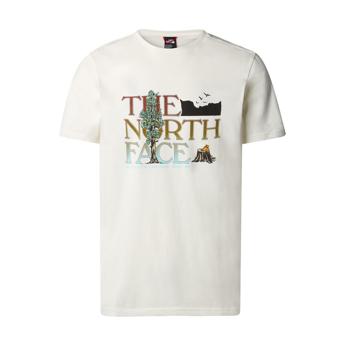 textil Hombre Camisas manga corta The North Face M S/S GRAPHIC TEE Blanco