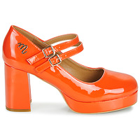 Zapatos Mujer Bailarinas-manoletinas Moony Mood SELENA Naranja