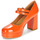 Zapatos Mujer Bailarinas-manoletinas Moony Mood SELENA Naranja