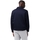 textil Hombre Abrigos Lacoste Short Zippered Organic Jacket - Bleu Marine Beige