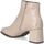 Zapatos Mujer Botines Pitillos 5405 Beige