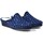 Zapatos Mujer Derbie & Richelieu Natalia Gil Zapatillas de Casa  Copos 410 Marino Azul