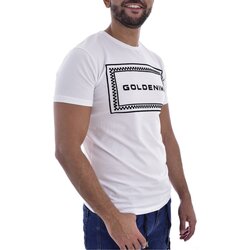 textil Hombre Camisetas manga corta Goldenim Paris 0702 - Hombres Blanco