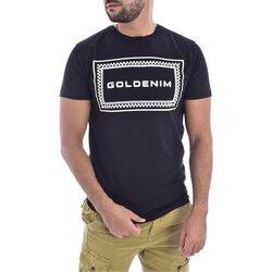 textil Hombre Camisetas manga corta Goldenim Paris 0702 - Hombres Negro