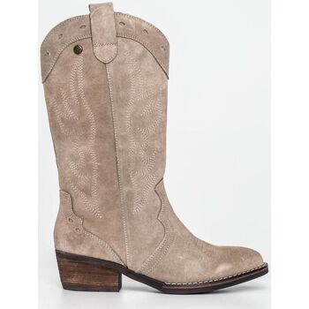 Zapatos Mujer Botas Top 3 Shoes 23123601 Beige