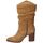 Zapatos Mujer Botas MTNG 53882 Beige