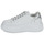 Zapatos Mujer Zapatillas bajas Karl Lagerfeld KREEPER LO Whipstitch Lo Lace Blanco / Plata