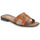 Zapatos Mujer Zuecos (Mules) Karl Lagerfeld SKOOT II KARL KUT-OUT Cognac