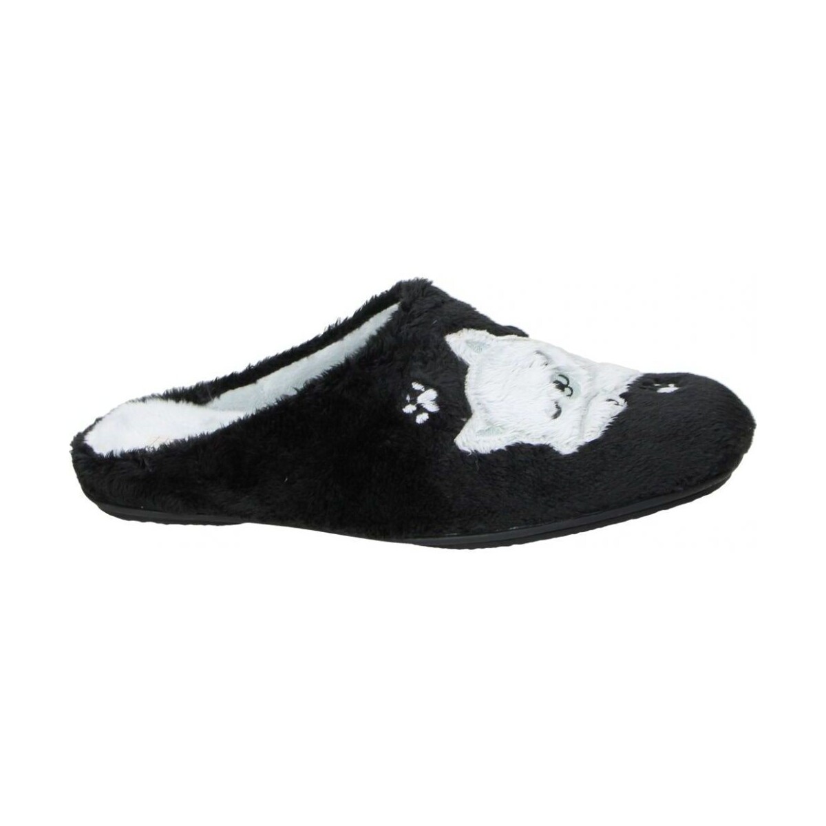 Zapatos Mujer Pantuflas Vulladi 4601-123 Negro