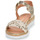 Zapatos Mujer Sandalias Karston KIKIN Beige / Oro