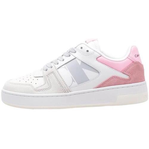 Zapatos Mujer Zapatillas bajas Calvin Klein Jeans CLASSIC CUPSOLE LACEUP Rosa