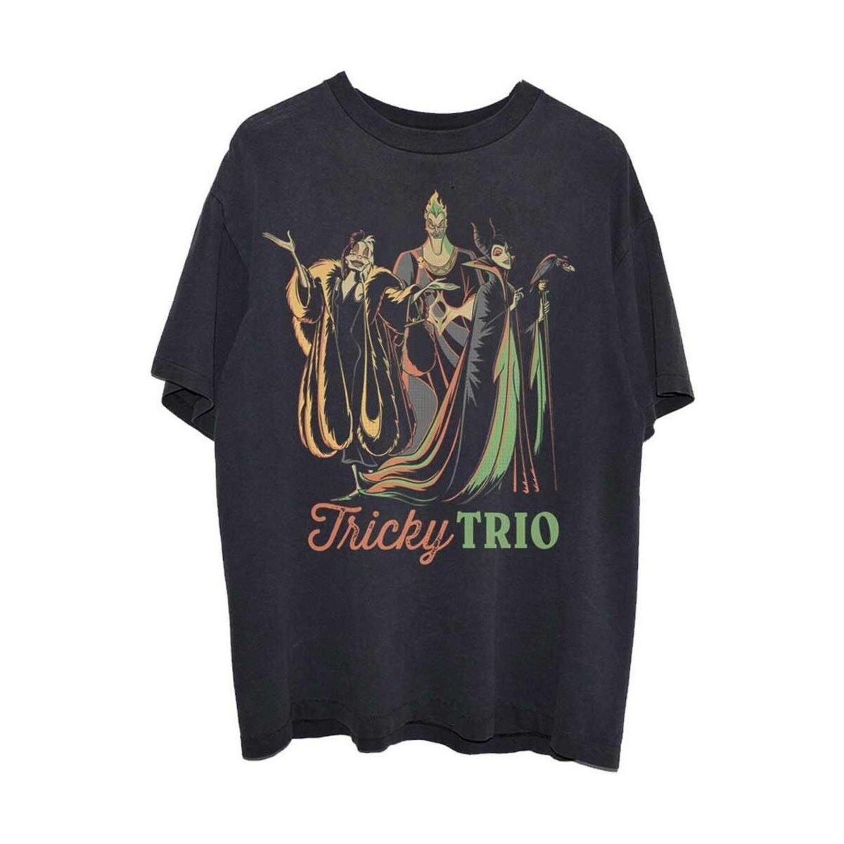 textil Camisetas manga larga Disney Tricky Trio Negro