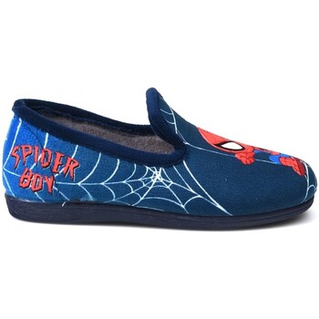 Zapatos Niños Derbie & Richelieu Natalia Gil Zapatillas de Casa  Spider Boy 7523 Marino Azul