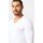textil Hombre Camisetas manga larga Guess M2YI08 J1314 - Hombres Blanco