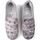 Zapatos Mujer Derbie & Richelieu Natalia Gil Zapatillas de Casa  Mariposas 176 Gris Gris