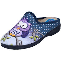 Zapatos Mujer Pantuflas L&R Shoes MD153 Azul