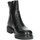 Zapatos Mujer Botas de caña baja Valleverde V49601 Negro