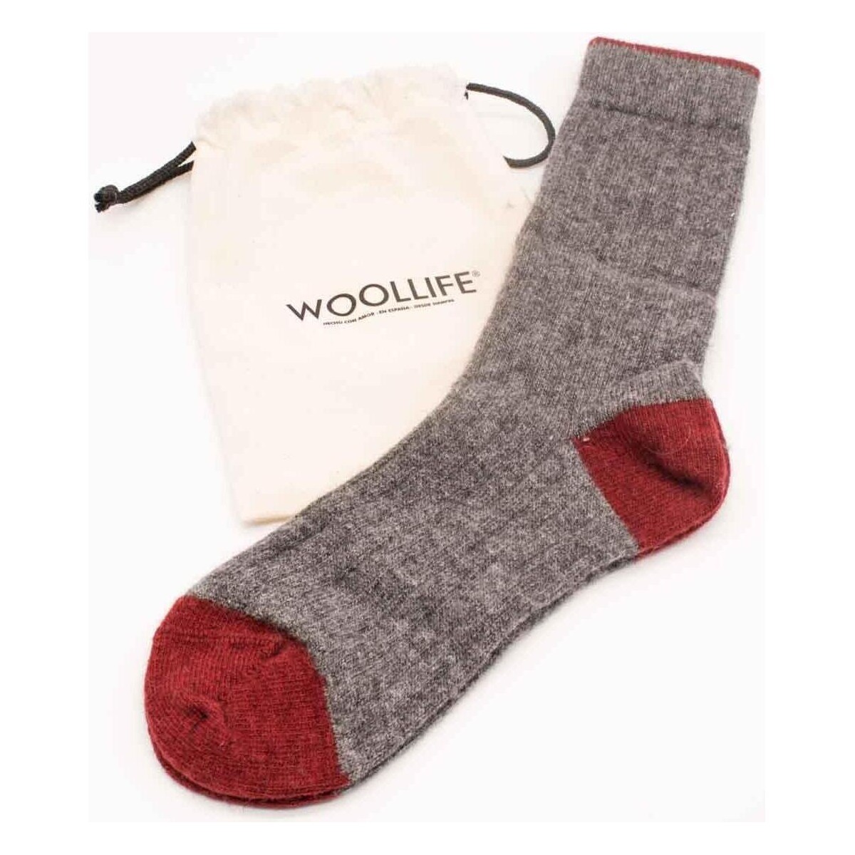 Ropa interior Calcetines Woollife Omega Cashmere Gris Gris