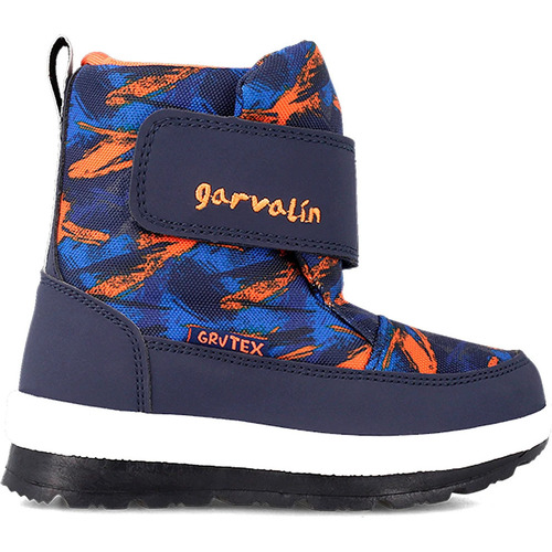 Zapatos Niños Botas de nieve Garvalin S  SNOW 231859-B APRESKI CAMUFLAJE Azul