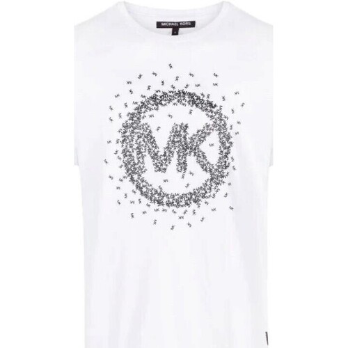 textil Hombre Camisetas manga corta MICHAEL Michael Kors CF351OZFV4 Blanco