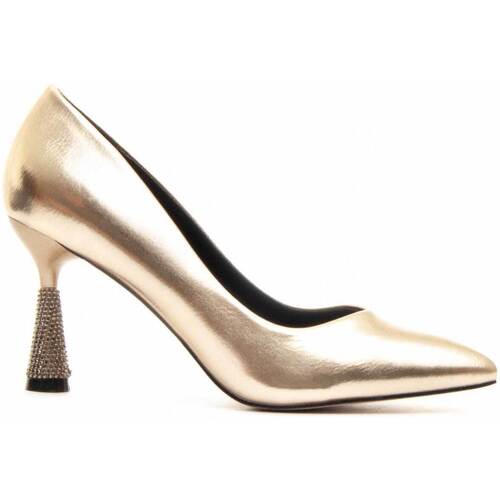 Zapatos Mujer Zapatos de tacón Leindia 84646 Oro