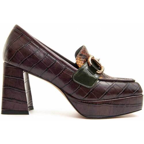 Zapatos Mujer Zapatos de tacón Leindia 84818 Marrón