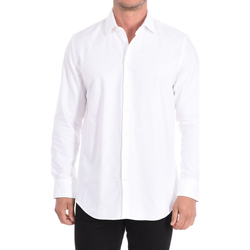 textil Hombre Camisas manga larga Daniel Hechter 182557-60200-700 Blanco