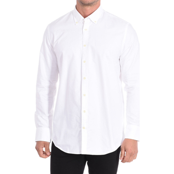 textil Hombre Camisas manga larga Daniel Hechter 182642-60511-702 Blanco
