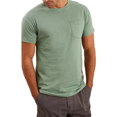 textil Hombre Camisetas manga larga Maine DH6156 Verde