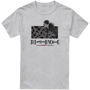 textil Hombre Camisetas manga larga Death Note TV2378 Gris