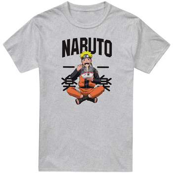 textil Hombre Camisetas manga larga Naruto TV2404 Gris