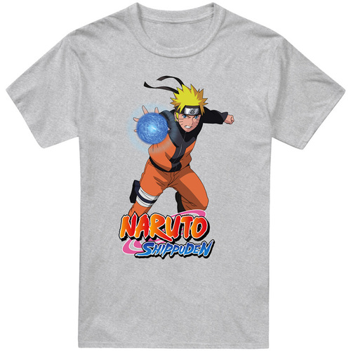 textil Hombre Camisetas manga larga Naruto: Shippuden TV2414 Gris