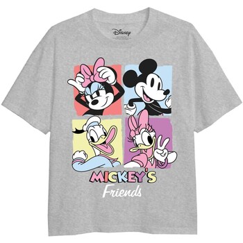 textil Niña Camisetas manga larga Mickey Mouse And Friends TV2416 Gris