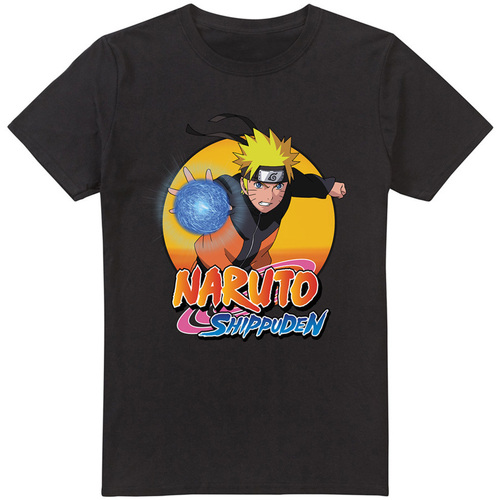 textil Hombre Camisetas manga larga Naruto TV2424 Negro