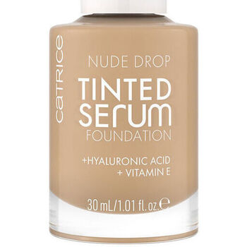 Belleza Base de maquillaje Catrice Nude Drop Tinted Serum Fundation 030c 