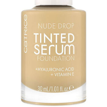 Belleza Base de maquillaje Catrice Nude Drop Tinted Serum Fundation 020w 