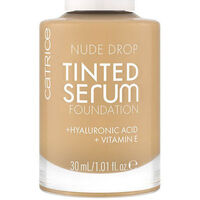 Belleza Mujer Base de maquillaje Catrice Nude Drop Tinted Serum Fundation 040n 