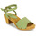 Zapatos Mujer Zuecos (Clogs) Sanita YARA FLEX Verde