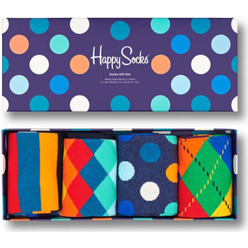 Happy socks Multi Color 4-Pack Gift Box Multicolor