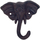 Casa Figuras decorativas Signes Grimalt Percha elefante pomo Negro