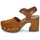 Zapatos Mujer Zuecos (Clogs) Fericelli ANEMONE Camel