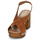 Zapatos Mujer Sandalias Fericelli PRISCILLA Camel