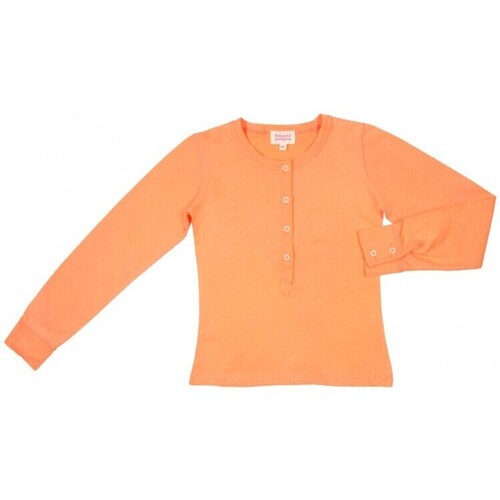 textil Niña Tops y Camisetas Bonnet À Pompon 1428640-576 Naranja